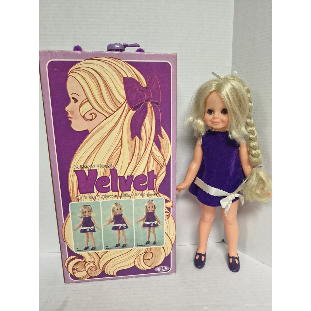 Vintage Ideal Velvet, Chrissy's Cousin Doll With original Box outfit & Shoes